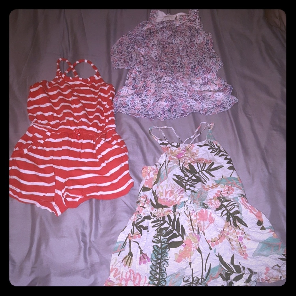 Dresses and rompers